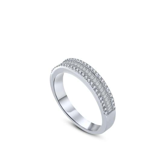 0.54 ct Pırlanta Yarımtur Yüzük için detaylı bilgi göster 0.54 ct Pırlanta Yarımtur Yüzük resmi