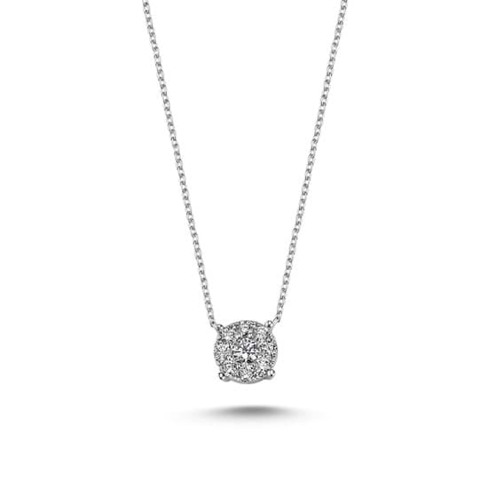 0.40 ct Tasarım Pırlanta Kolye için detaylı bilgi göster 0.40 ct Tasarım Pırlanta Kolye resmi