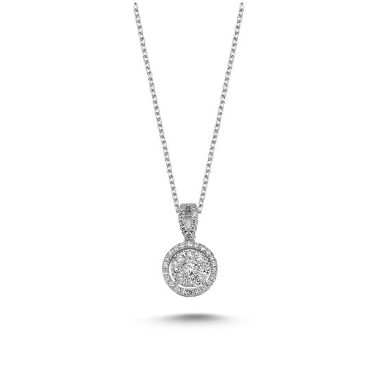 0.36 ct Tasarım Pırlanta Kolye için detaylı bilgi göster 0.36 ct Tasarım Pırlanta Kolye resmi
